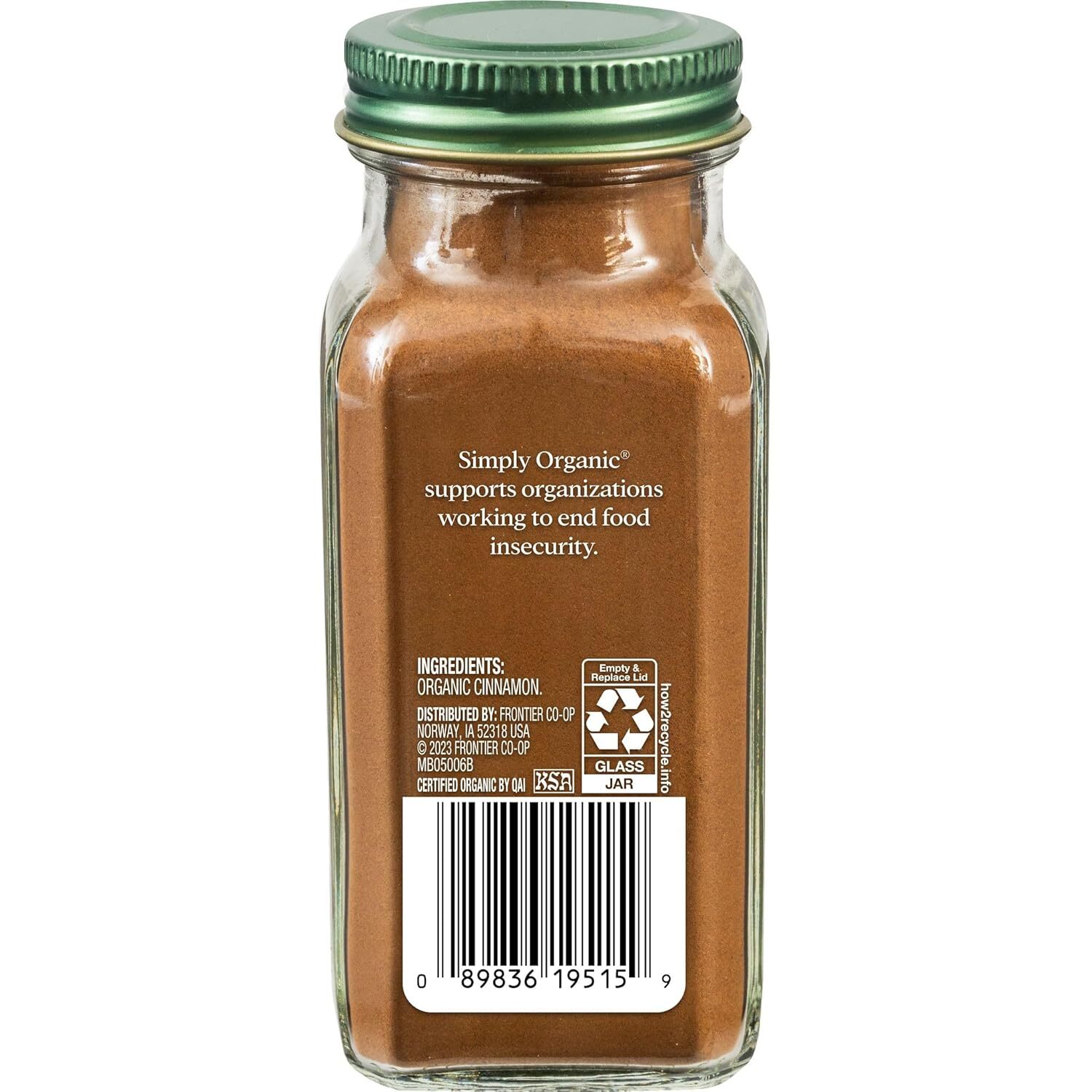 Simply Organic Organic Ground Ceylon Cinnamon, GMO Free 2.08 oz Bottle gallery