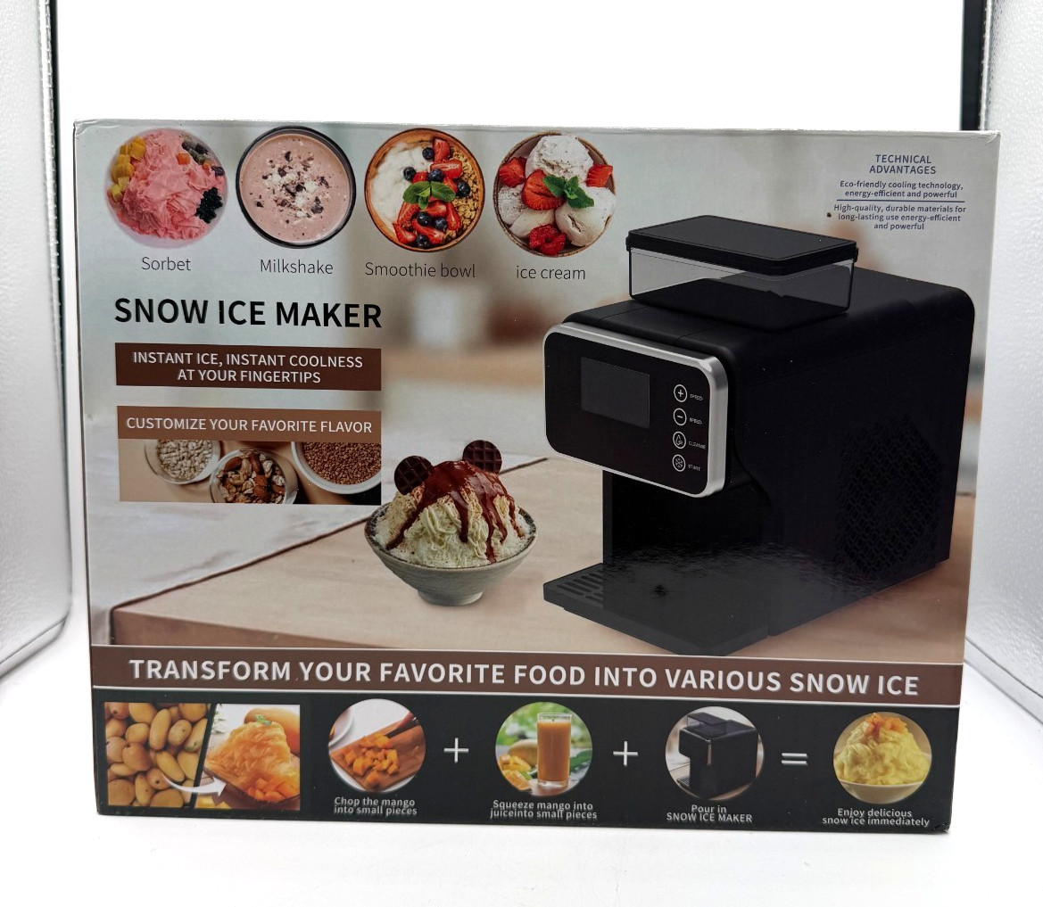 Snow Ice Maker Machine Shaved Ice Dessert Maker 20kg/24H New Sealed gallery