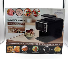 Snow Ice Maker Machine Shaved Ice Dessert Maker 20kg/24H New Sealed