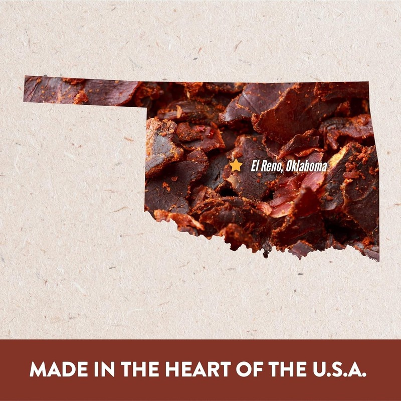 Hardtimes Handcrafted Beef Jerky- Original Flavor-8 oz. Jar gallery