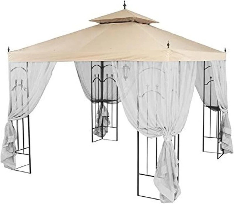 Durable UV Resistant Canopy Top for Arrow 10' x 10' Gazebos - Easy Installation gallery