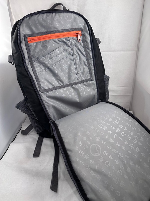 Lowe Alpine Matrix FlowZone 24 Black/Gray Backpack Bag Camping Hiking Skiing 4