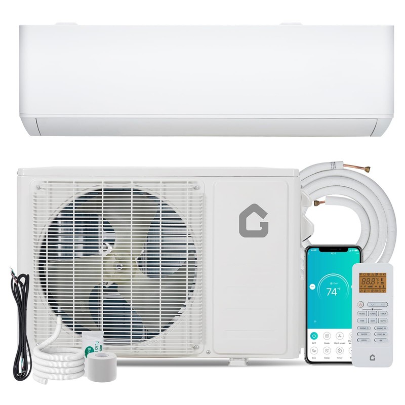 🌞18000BTU Mini Split Air Conditioner AC & Heater Wall-Mounted 23 SEER2 R454B gallery