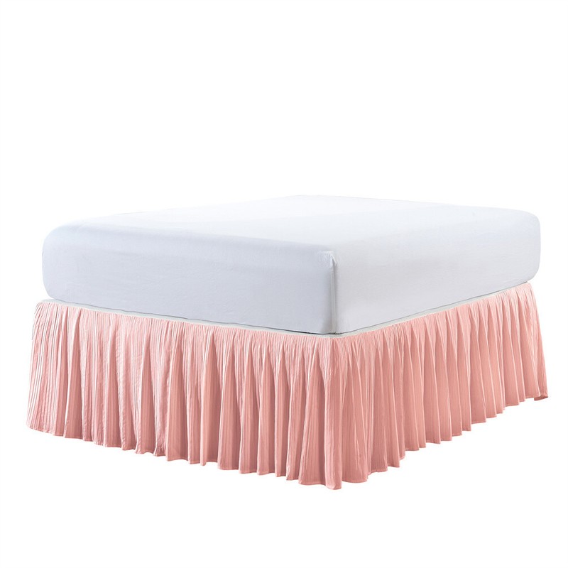 HST Super Soft Solid Brushed Microfiber 18" Pleated Bed Skirt/ Dust Ruffle gallery