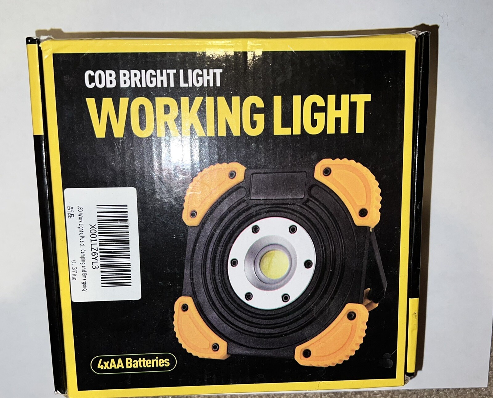 Work Light, Hands-Free 500 Lumen Work Light, Black/yellow 4-aa Batteries gallery