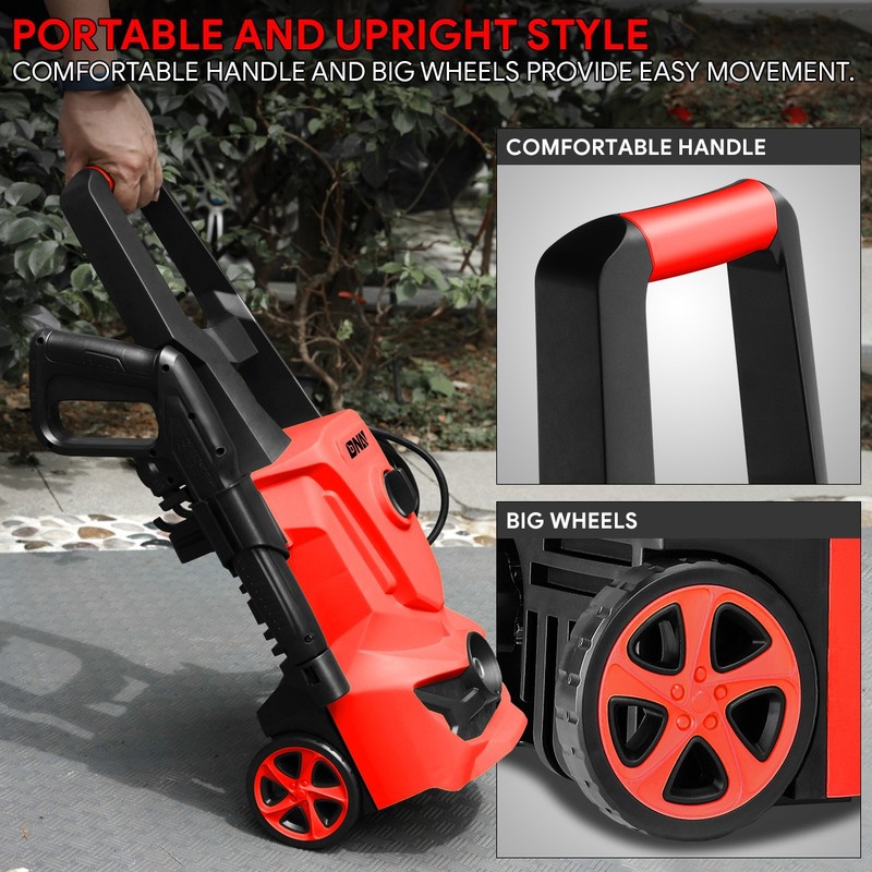 Portable High-Pressure Electric Power Cleaner Washer Machine 1813 PSI 1.45 GPM gallery