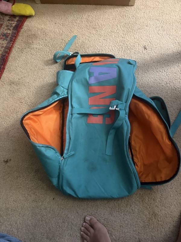 Duang Large Capacity Teal Hiking Backpack 2