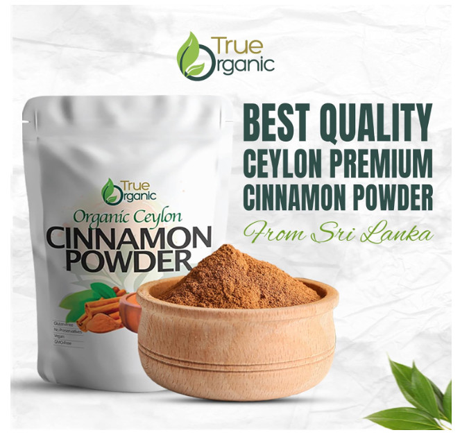True Organic Ceylon Cinnamon Powder, 1 lb, Premium Grade, Gluten Free gallery