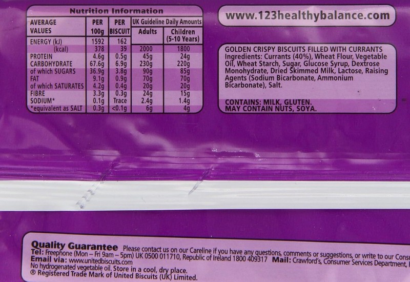 Garibaldi Biscuits, 100 Gram (Pack Of 12) gallery