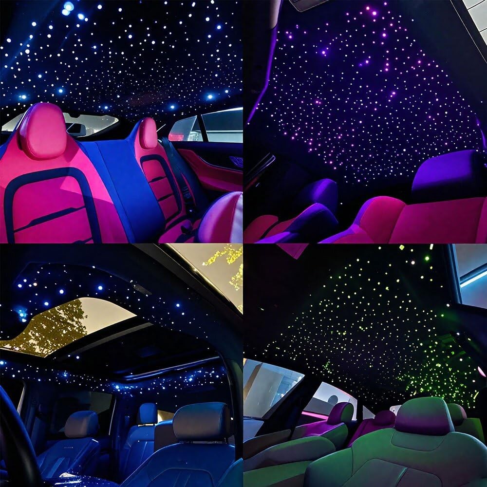 Fiber Optic Ceiling Light Kit 500pcs Star Ceiling Lights for Bedroom Home Decor gallery