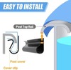 UV‑Stabilized Pool Cover Clips–12‑Pack–Heavy‑Duty Wind‑Resistant Cover Fasteners gallery