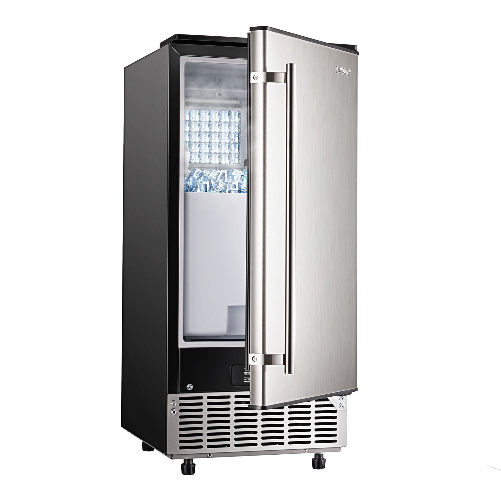 Commercial Ice Maker Stainless Steel Undercounter Freestanding Ice Cube Machine gallery