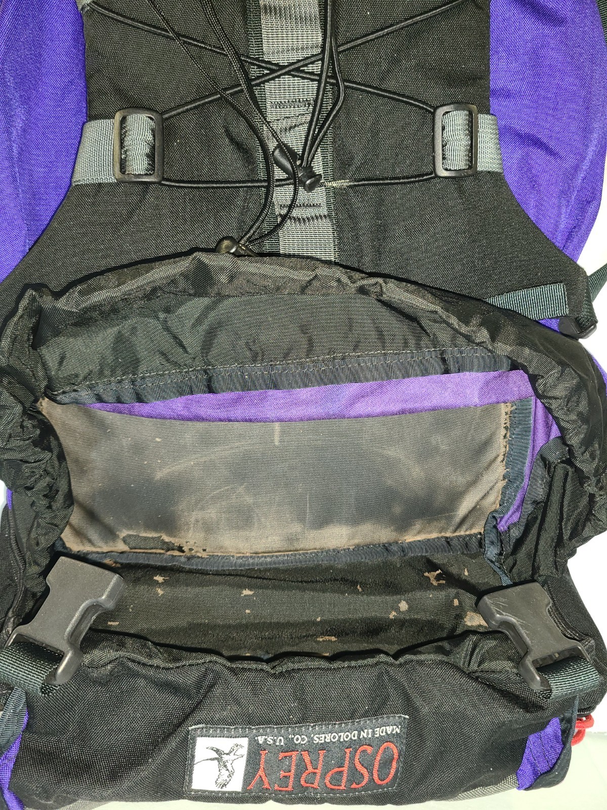 Osprey Vector One Made in USA Backpack Purple 5