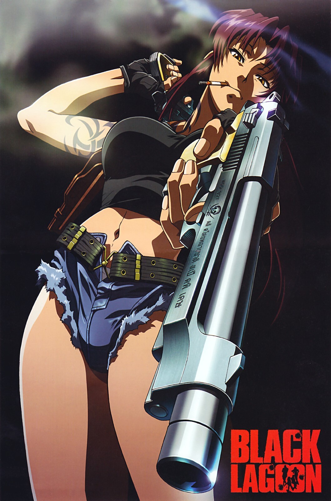 Black Lagoon Revy Anime Premium POSTER MADE IN USA - BLG017 gallery