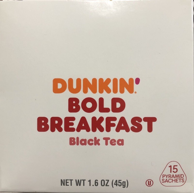 1 Box Dunkin Bold Breakfast Black Tea. 15 Tea Bags. NW 1.6 OZ gallery