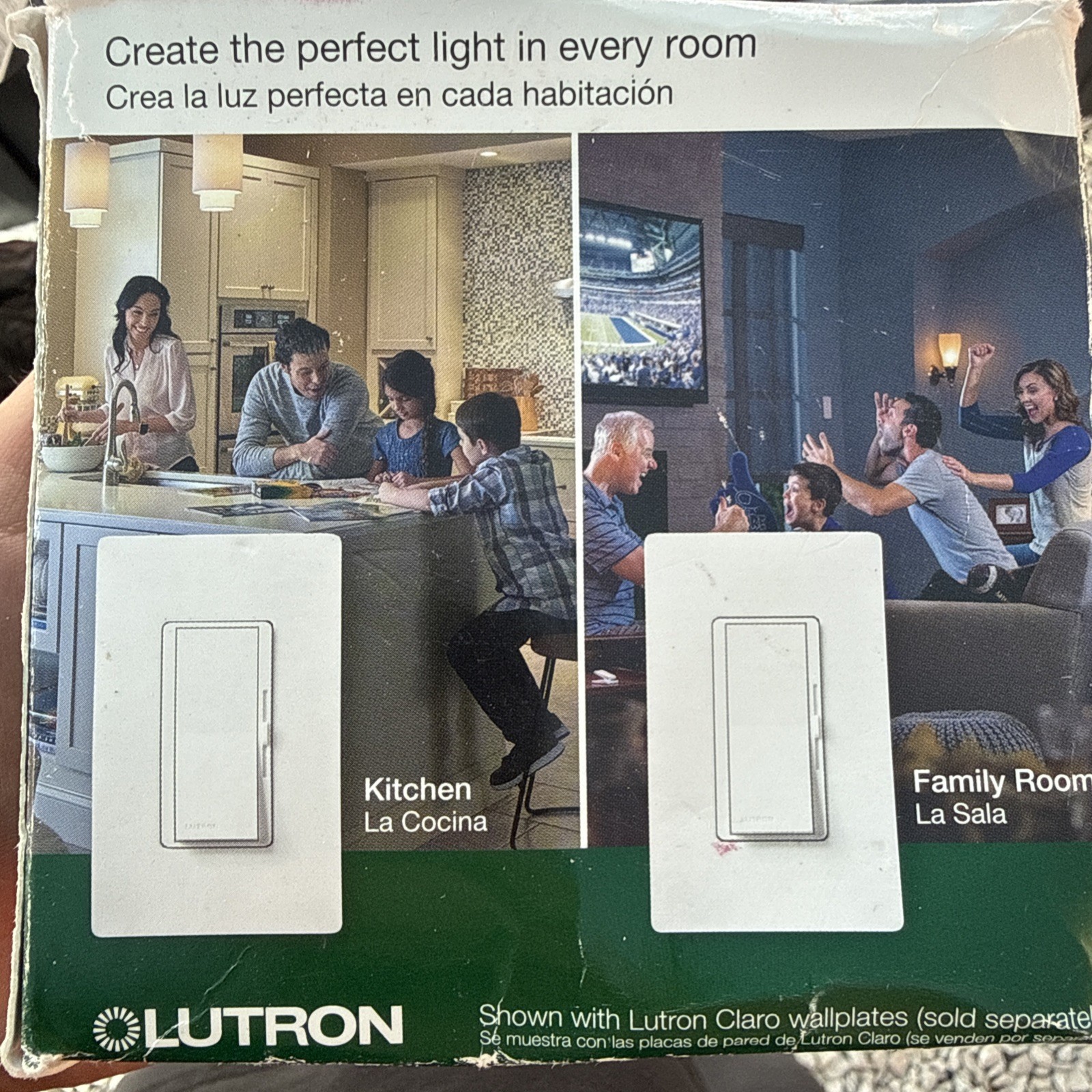 Lutron Diva LED+ Dimmer Switch for Dimmable LED Bulbs (DVCL-153P-WH-2) (2-Pack) gallery