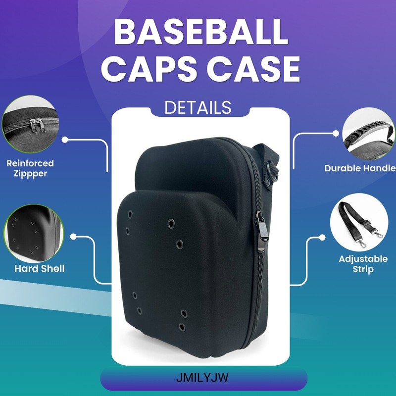 Hard Hat Case for Baseball Caps,Hat Carrier Travel Case Baseball Hats Organizer gallery