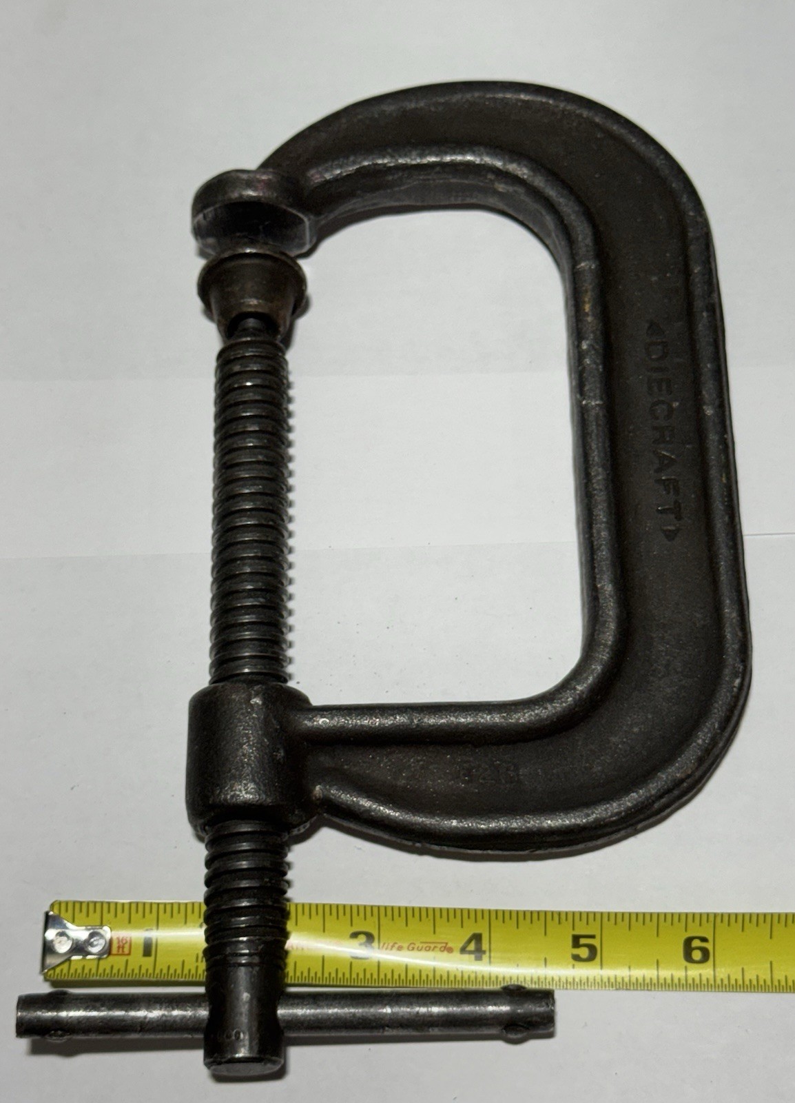 DIECRAFT Tools Drop Forged Steel C-Clamp 404 Heavy Duty USA gallery