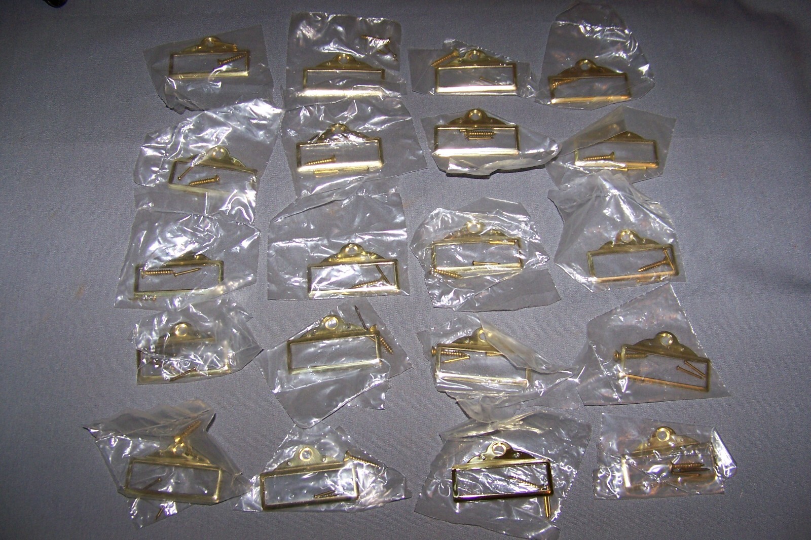 Reproduction, Unused Stock, Lightweight, Stamp Brass, Card Holders - SEE INFO gallery