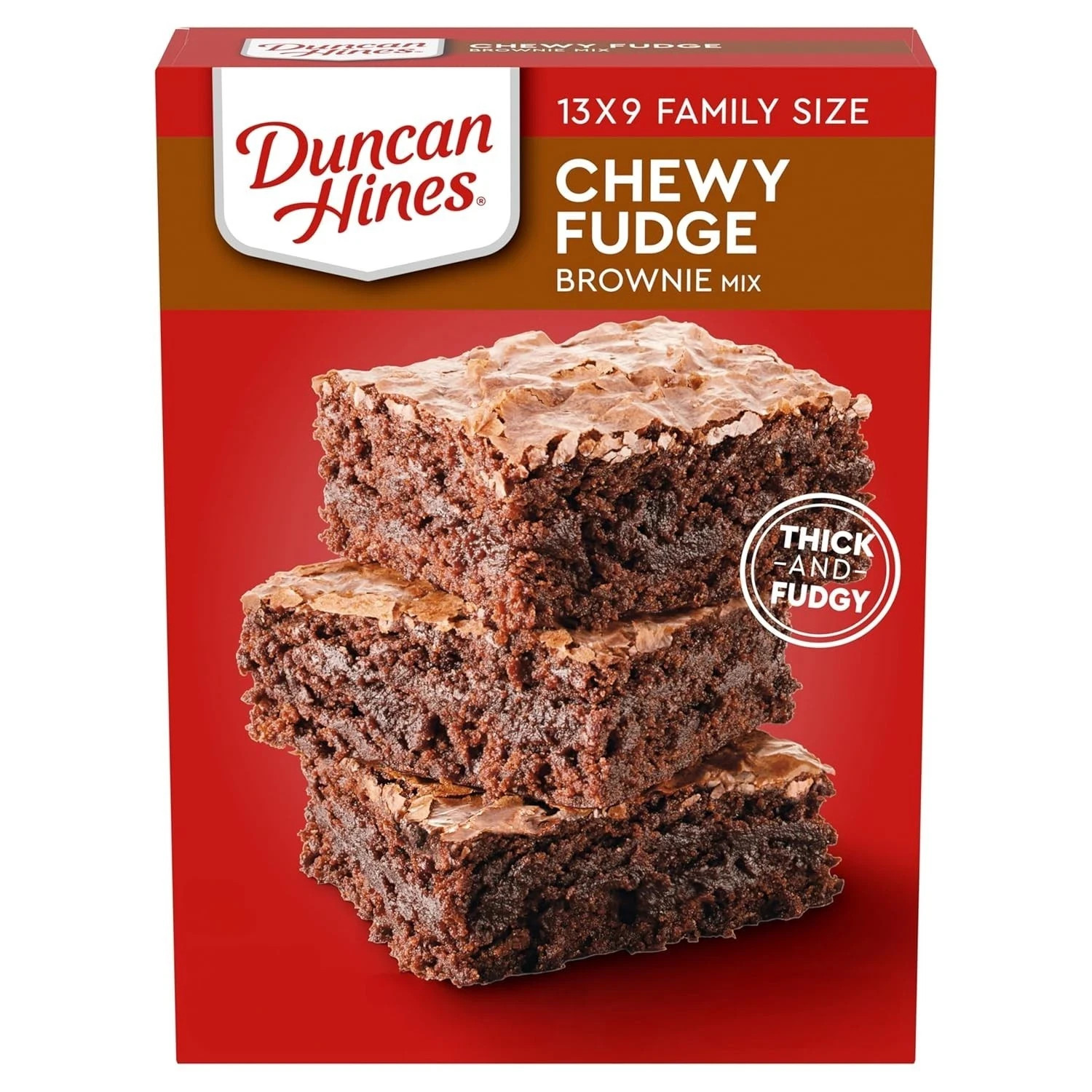 Brownie Mix, Fudge, 18.3 oz gallery
