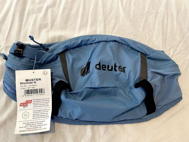 Deuter Shortrail 3 Hip Pack- lake 4