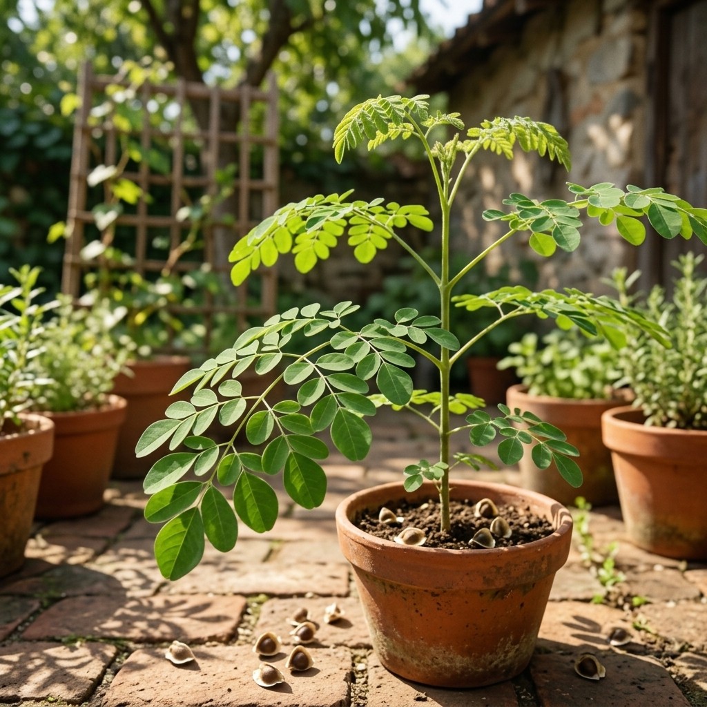 100Pcs Moringa Seeds | Fast-Growing Plant Seeds for Outdoor Garden & Patio gallery