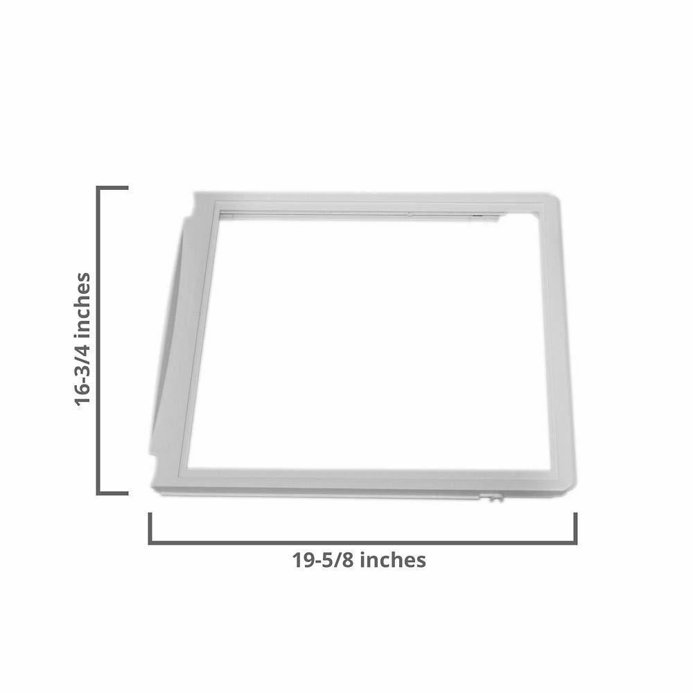 Upper Crisper Drawer Cover Compatible with Frigidaire Refrigerator 240599301