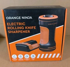 Electric Knife Sharpener Rolling with Discs 12°- 22° Angle 5 Stage