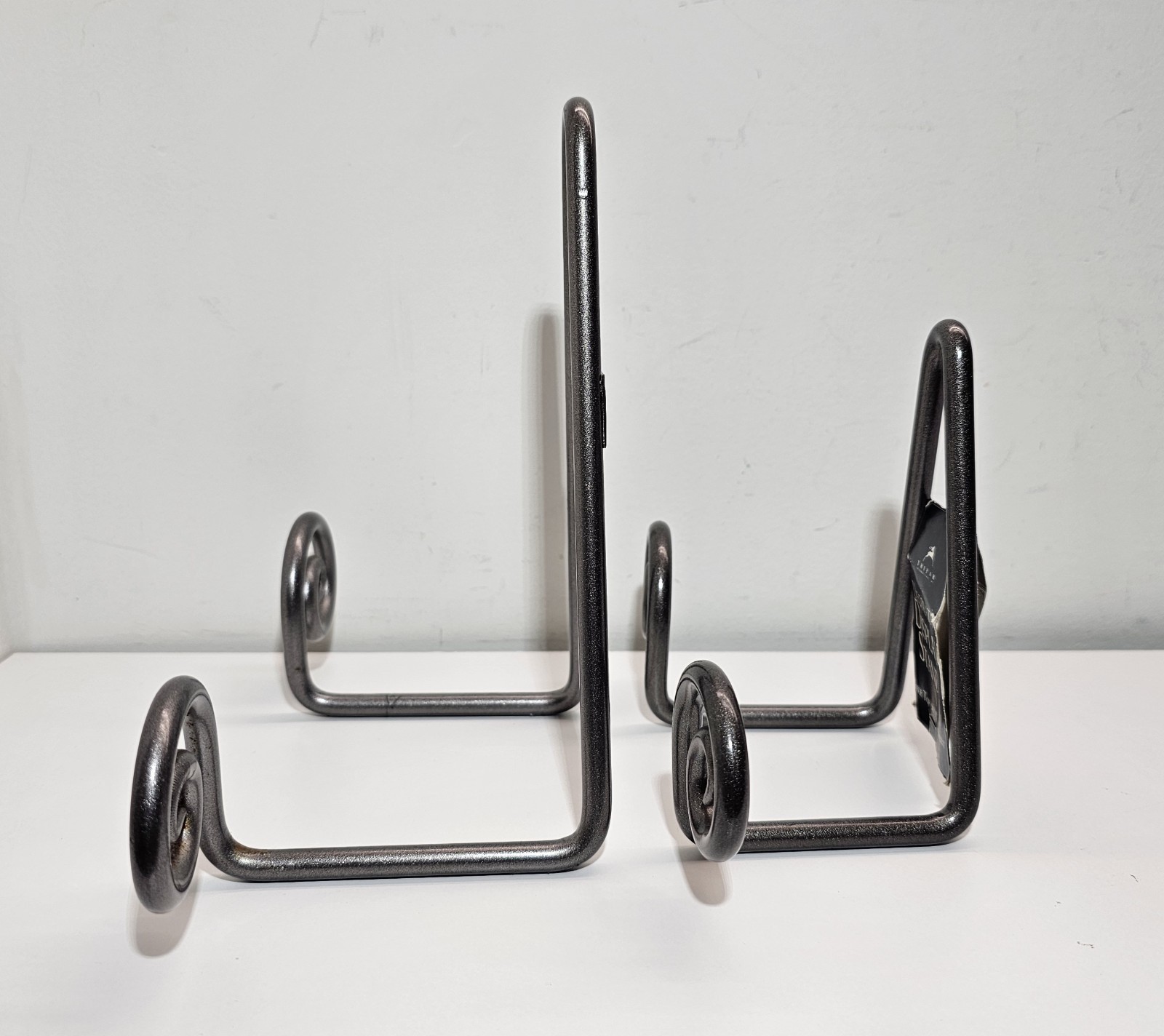 Metal Tripar Decorative Display Stand Tabletop Or Wall Mount *Set Of 2* gallery