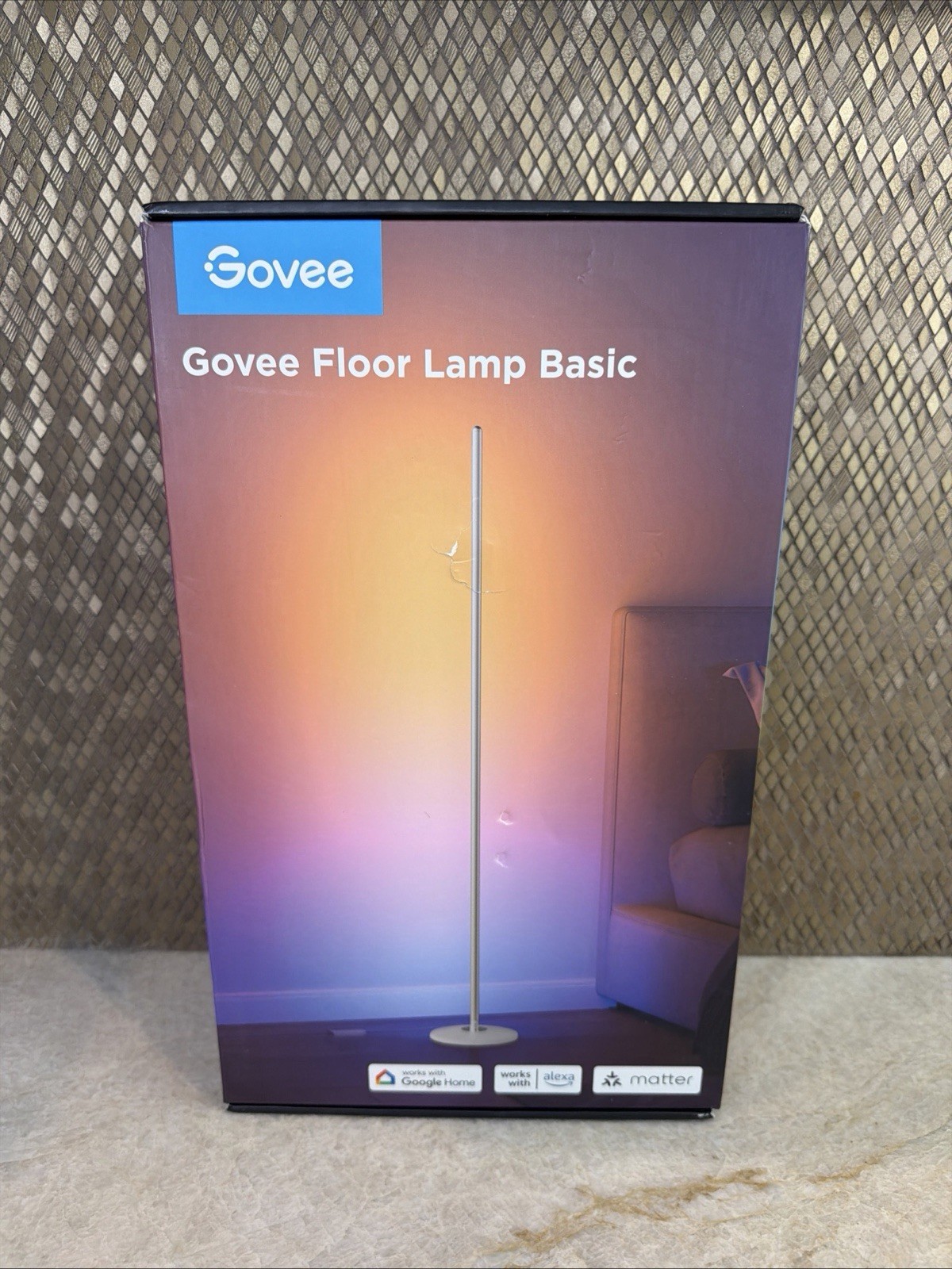 Govee RGBIC Floor Lamp Basic, LED Corner Lamp Works w/ Alexa, 1000 Lumen gallery