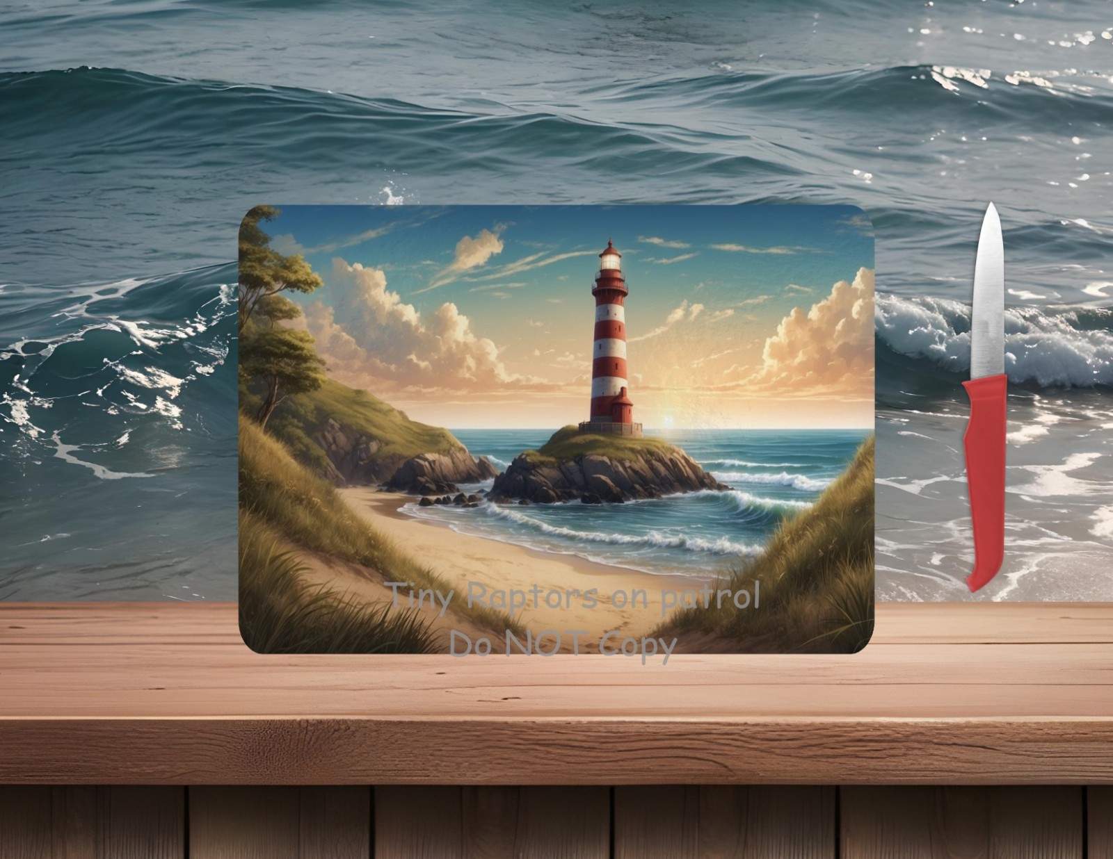 Lighthouse~ 15 x 11~ Tempered Glass Cutting Board~FREE shipping~ CHOICE~Gift gallery
