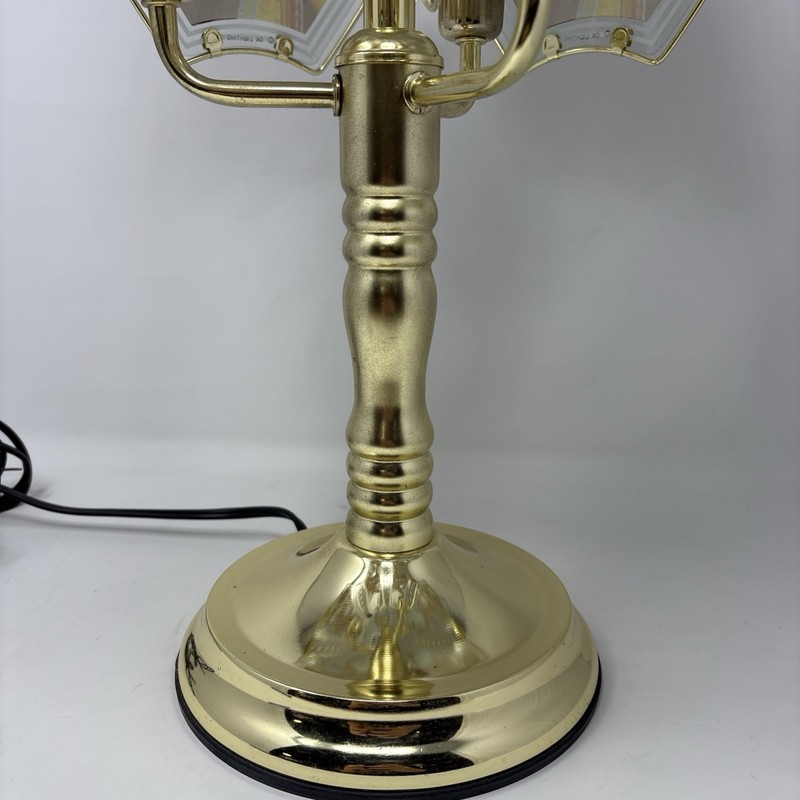 OK Lighting Dragon Touch Lamp Brass Tone 23 Inches in height 3 Light Settings gallery