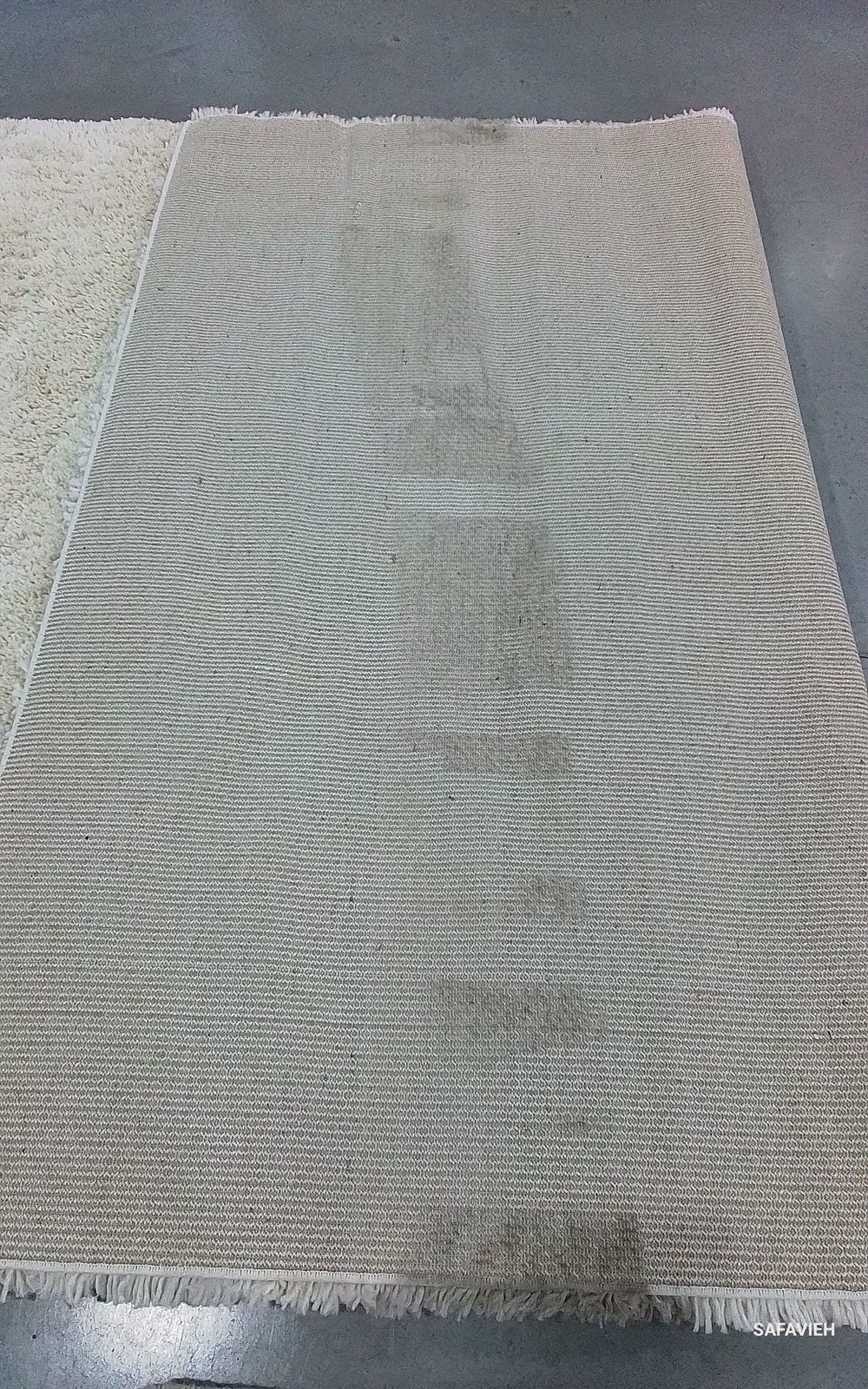 IVORY 6'-7" x 9'-0" Back Stain Rug, Reduced Price 1172798870 FNT800A-6 gallery