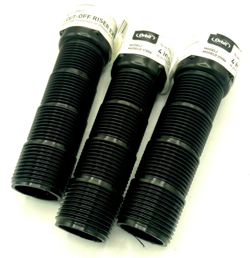 3/4" x 4" Long Cut Off Riser - Sprinkler Male & Female Head - 3 Pack Kit Pro gallery