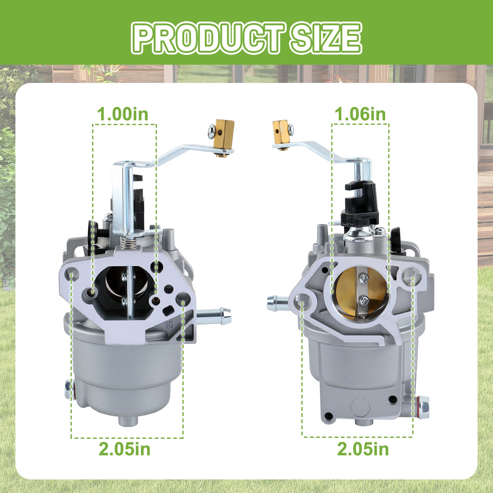 For Generac 0G8442G110 Carburetor 389cc RS5500 0066740 G0066720 w/ Gaskets NEW gallery