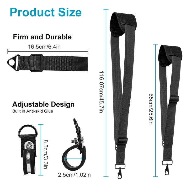 Universal Trimmer Shoulder Strap Adjustable Harness Lawn Weed Eater Grass Edger gallery