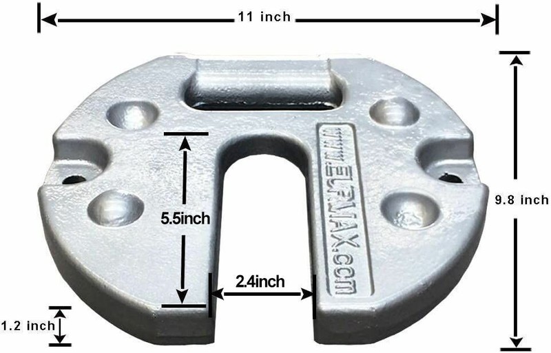 Canopy Weights Cast Iron Weight for Pop up Canopy Instant Tents, set of 2 gallery
