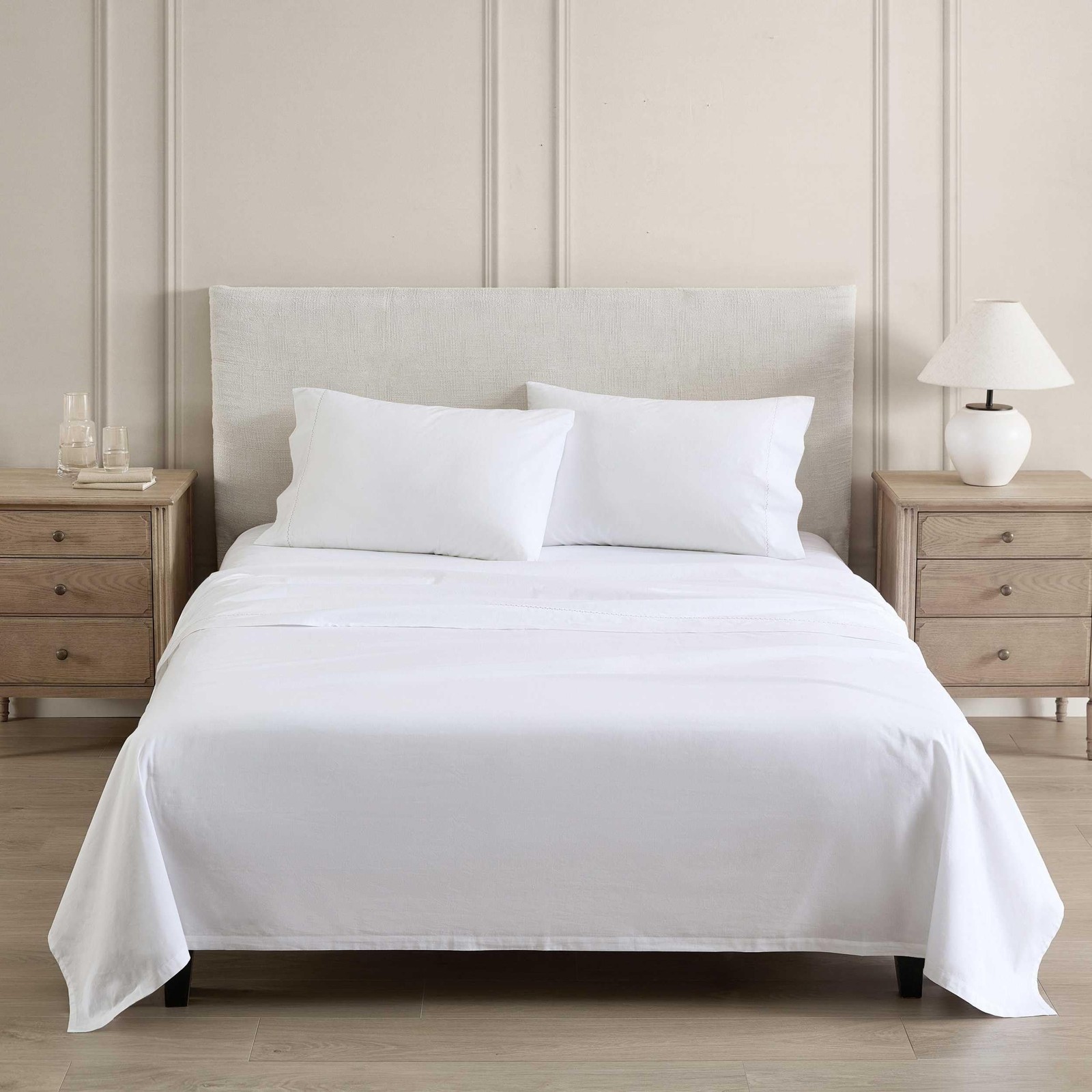 - Full Size Sheets Set, Crisp & Tailored Cooling Sheets with a Smooth Cotton ... gallery