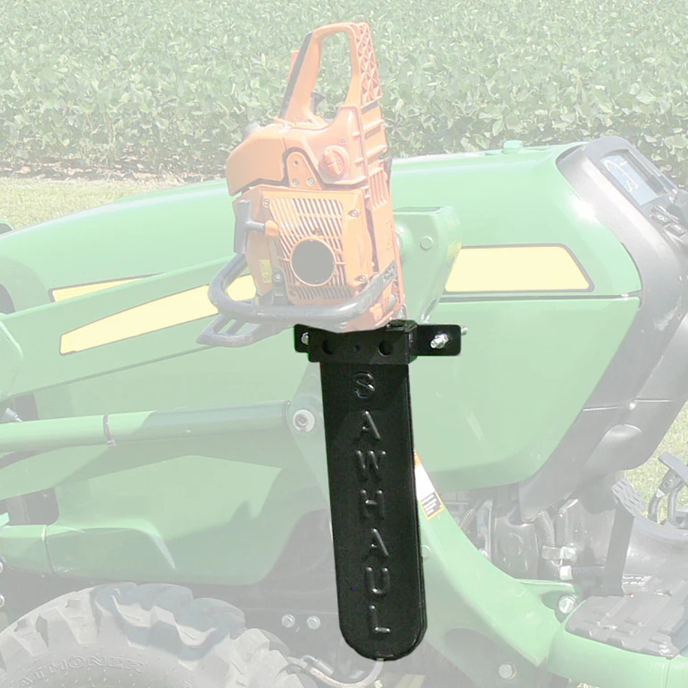 SawHaul Universal Chainsaw Carrier Fixed Mount for Tractors, 20" Scabbard gallery