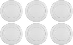 White Plastic Lids fits Luminarc Working Glass 6 Pack