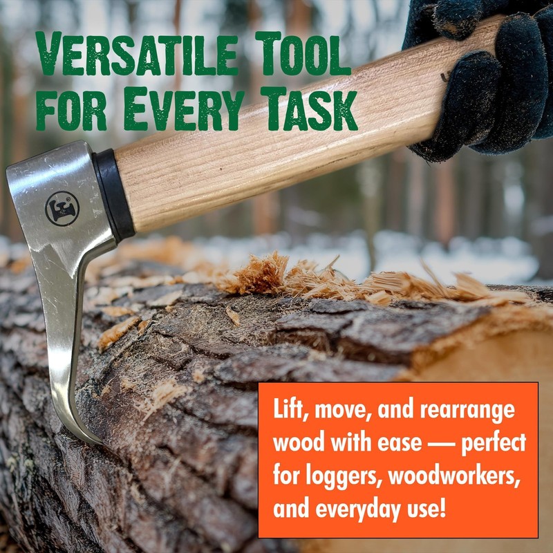 FORESTER Platinum Pickaroon Logging Tool 28in | USA Hickory Handle | Hookaroo... gallery