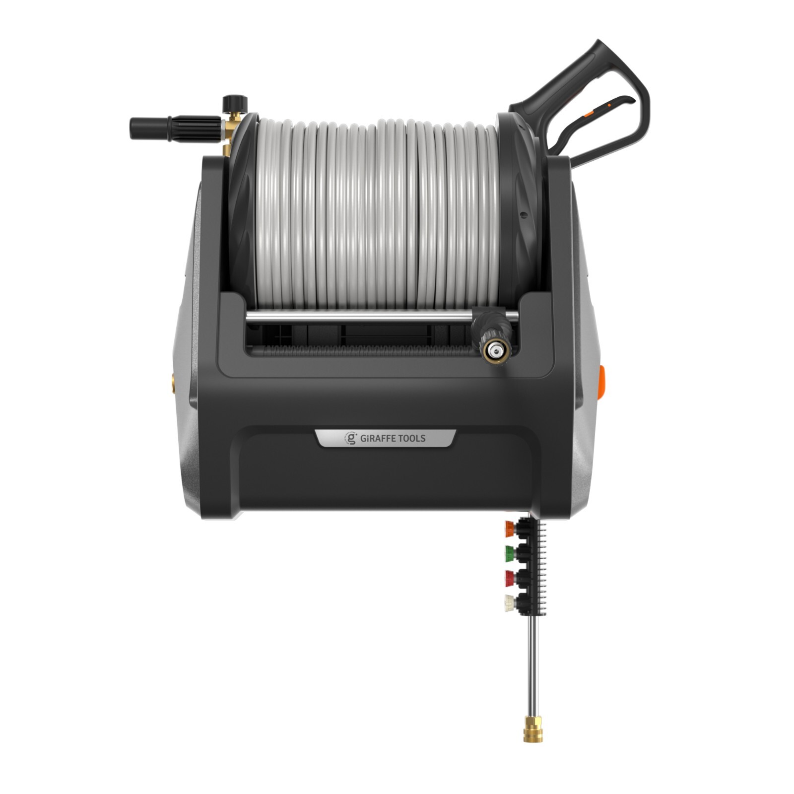 Giraffe Tools Power Washer Electric Pressure Washer with 100FT Retractable Hose gallery