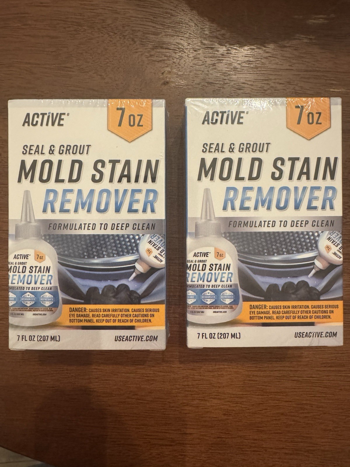 (2 PACK SET) Active Seal & Grout Mold Stain Remover, 7fl oz gallery