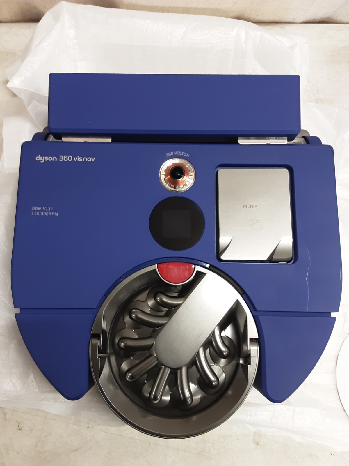 Gently Used DYSON 360 VISION Robotic Vacuum Clean3r WIFI w/ SMART NAVIGATION gallery