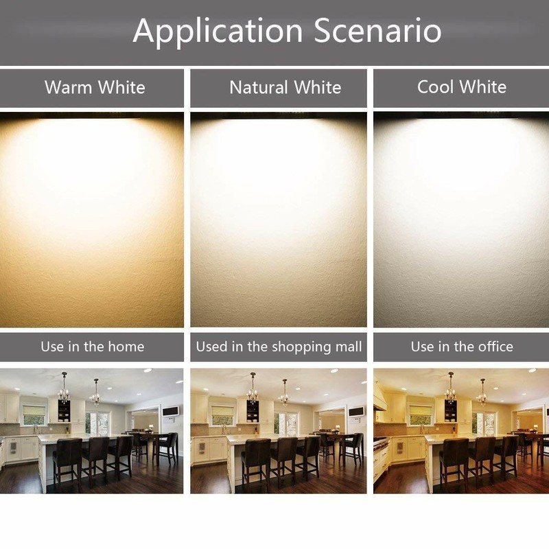 Recessed Led Panel Ceiling Light Round Square 3W 3in,9W 5in,12W 6in,18W 8in 110V gallery