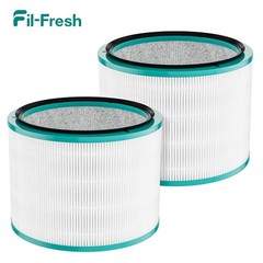 2/4-Pack HP01 HP02 Filter Replacement for Dyson DP01 H13 HEPA Carbon 968125-03