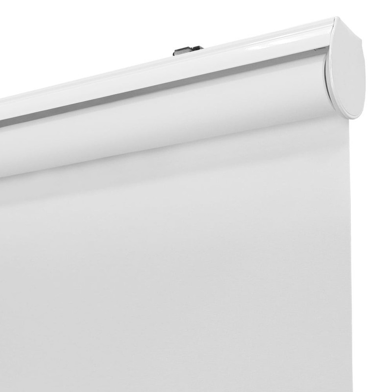 Light Filtering Slow Release Roller Shade 35" W x 72" L White gallery