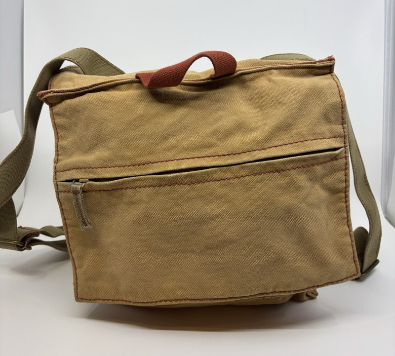 Vintage GAP Heavy Canvas Backpack Bag w/ Adjustable Straps & Handle