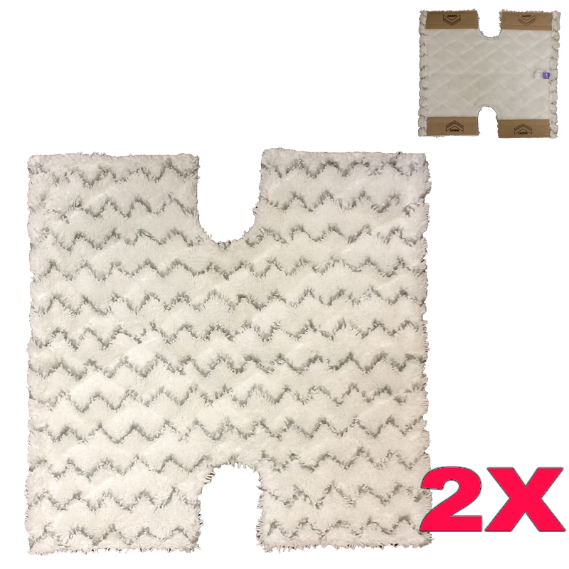 2X Replacement Pads for Shark Genius Touch Free Steam Mop Washable Lift Away gallery