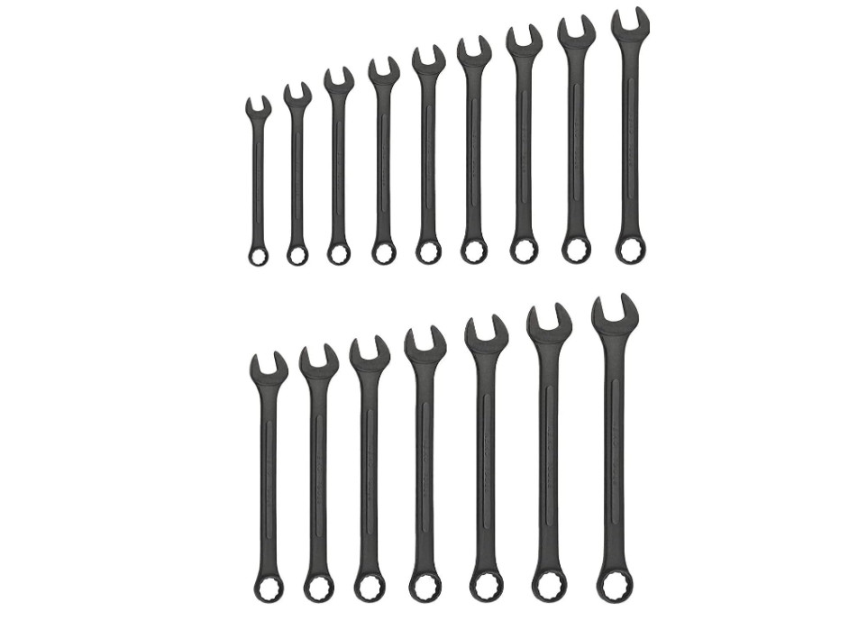 Neiko Jumbo Combination Wrench Set,16 Piece,MM,6-32 mm,Raised Panel Construction gallery